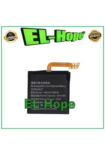 BATTERIA HB532729ECW PER HUAWEI WATCH 3 / GT 2 46MM 455 mAh PARI ORIGINALE