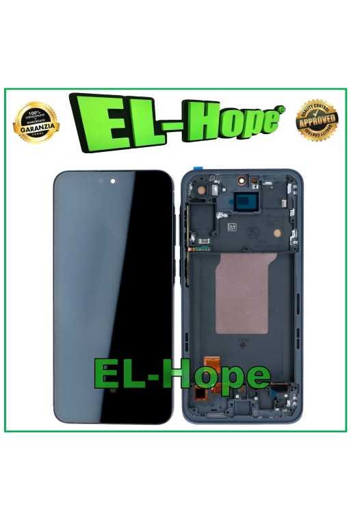 DISPLAY LCD OLED FRAME PER SAMSUNG GALAXY A55 5G SM-A556 A556B TOUCH SCREEN NERO DISPLAY LCD OLED FRAME PER SAMSUNG GALAXY A55 5G SM-A556 A556B TOUCH SCREEN NERO