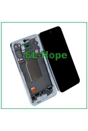 DISPLAY TOUCH LCD TFT FRAME PER SAMSUNG GALAXY A55 5G SM-A556 A556B VETRO BIANCO