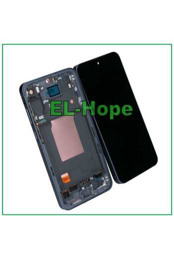 DISPLAY LCD TFT FRAME PER SAMSUNG GALAXY A55 5G SM-A556 A556B TOUCH SCREEN NERO