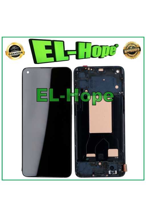 DISPLAY LCD TFT + FRAME PER OPPO RENO 6 5G PEQM00 CPH2251 TOUCH SCREEN NERO DISPLAY LCD TFT + FRAME PER OPPO RENO 6 5G PEQM00 CPH2251 TOUCH SCREEN NERO
