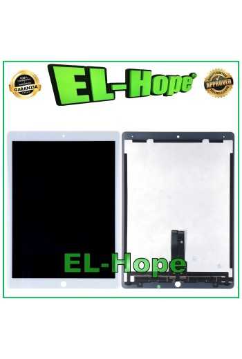 DISPLAY LCD TOUCH SCREEN PER APPLE IPAD PRO 2nd GEN 2017 12.9 A1670 VETRO BIANCO