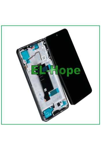 DISPLAY LCD + FRAME TFT PER XIAOMI REDMI NOTE 13 PRO 5G 2312CRAD3C TOUCH NERO