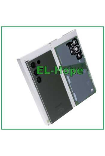 SCOCCA COPRI COPERCHIO BATTERIA ORIGINALE SAMSUNG GALAXY S23 ULTRA SM-S918 VERDE