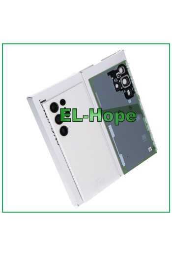 SCOCCA COPRI COPERCHIO BATTERIA ORIGINALE SAMSUNG GALAXY S23 ULTRA SM-S918 CREAM