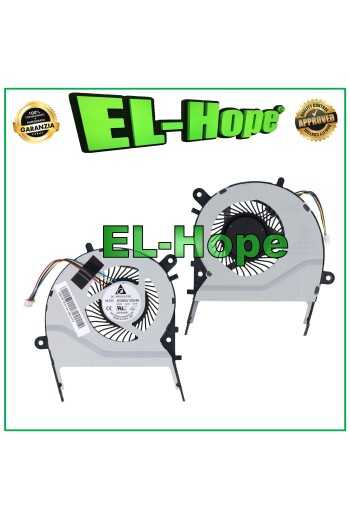 VENTOLA KSB06105HB FAN CPU PER NOTEBOOK ASUS A455 X555 X455 A555 K455 K555 4 PIN