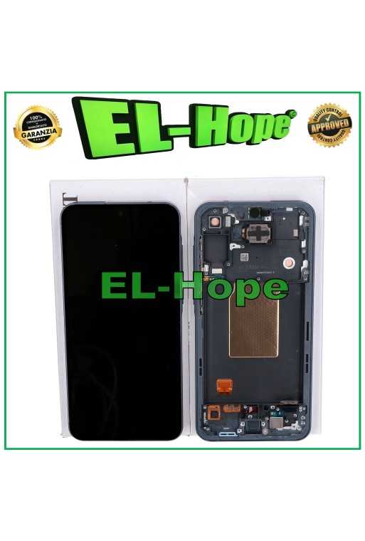 DISPLAY TOUCH OLED ORIGINALE SAMSUNG GALAXY A55 5G 2024 SM-A556 FRAME NERO NAVY DISPLAY TOUCH OLED ORIGINALE SAMSUNG GALAXY A55 5G 2024 SM-A556 FRAME NERO NAVY