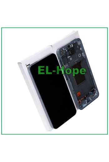 DISPLAY TOUCH OLED ORIGINALE SAMSUNG GALAXY A55 5G 2024 SM-A556 FRAME NERO NAVY