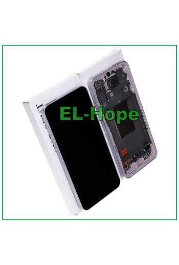 DISPLAY TOUCH OLED ORIGINALE SAMSUNG GALAXY A55 5G SM-A556 FRAME LAVENDER LILAC