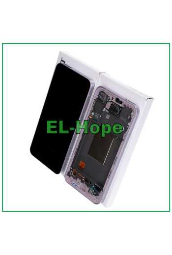 DISPLAY TOUCH OLED ORIGINALE SAMSUNG GALAXY A55 5G SM-A556 FRAME LAVENDER LILAC