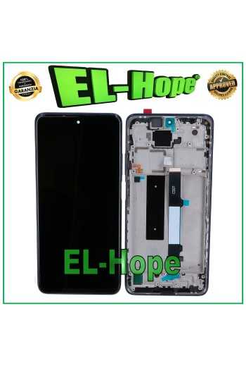 DISPLAY FRAME LCD PER XIAOMI MI 10T LITE M2007J17G TOUCH SCHERMO ASSEMBLATO BLU