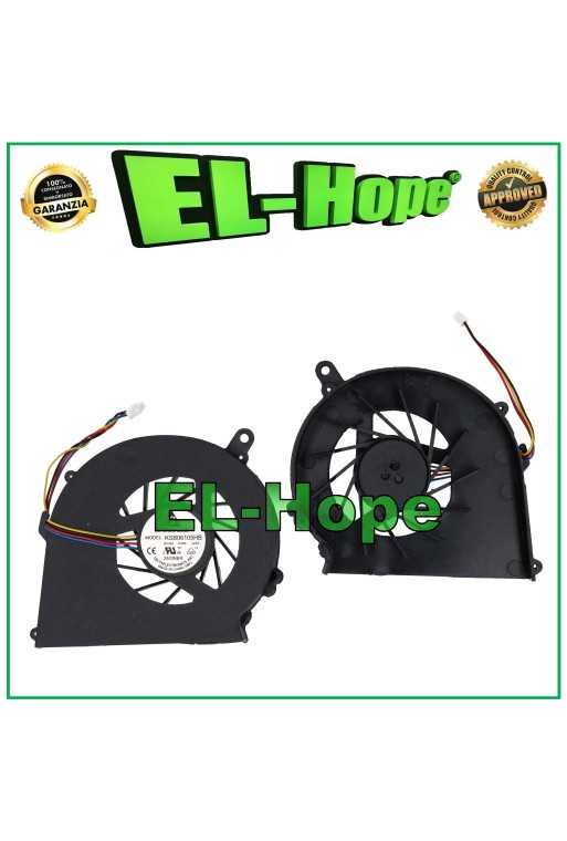 VENTOLA FAN CPU KSB06105HB PER NOTEBOOK COMPAQ CQ58 G58 HP 650 4 PIN VENTOLA FAN CPU KSB06105HB PER NOTEBOOK COMPAQ CQ58 G58 HP 650 4 PIN
