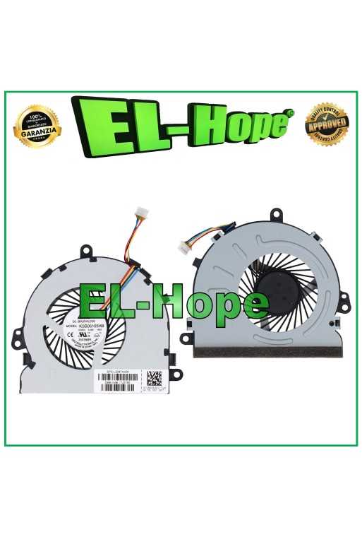 VENTOLA FAN CPU L20474-001 PER NOTEBOOK HP 15-DA 15-DB 15-DR 250 255 G7 4 PIN