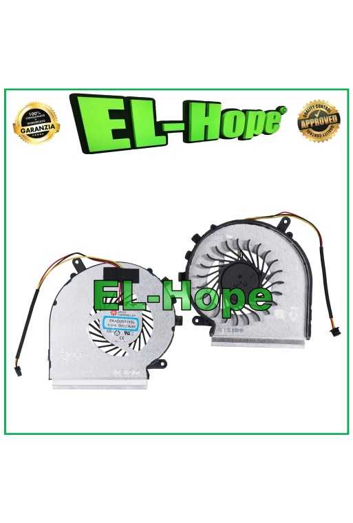 VENTOLA FAN CPU PAAD06015SL NOTEBOOK ACER MSI GE62 GE72 PE60 PE70 GL62 GL72 3PIN VENTOLA FAN CPU PAAD06015SL NOTEBOOK ACER MSI GE62 GE72 PE60 PE70 GL62 GL72 3PIN