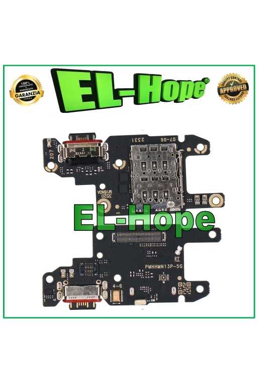 CONNETTORE RICARICA XIAOMI REDMI NOTE 13 PRO 5G 2312CRAD3C LETTORE SIM MICROFONO CONNETTORE RICARICA XIAOMI REDMI NOTE 13 PRO 5G 2312CRAD3C LETTORE SIM MICROFONO