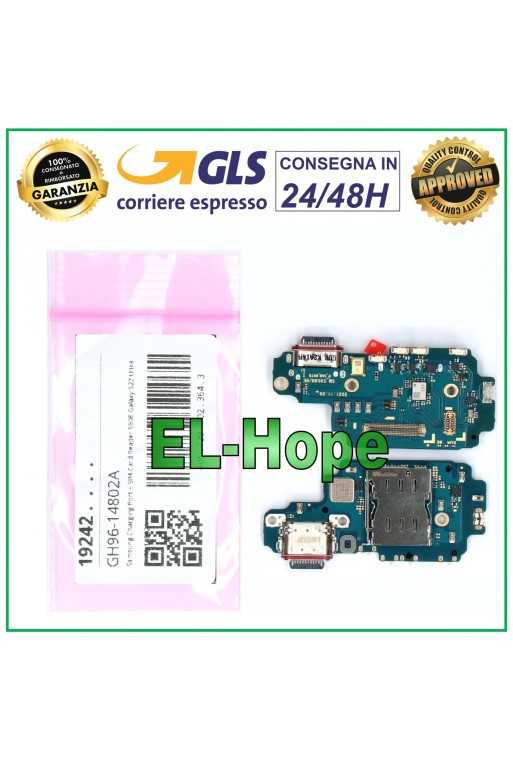 DOCK CONNETTORE RICARICA LETTORE SIM ORIGINALE SAMSUNG GALAXY S22 ULTRA SM-S908