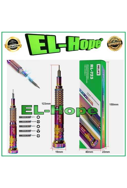RELIFE RL-723 GIRAVITE DINAMOMETRICO MAGNETICO PUNTE PRECISIONE INTERCAMBIABILI RELIFE RL-723 GIRAVITE DINAMOMETRICO MAGNETICO PUNTE PRECISIONE INTERCAMBIABILI
