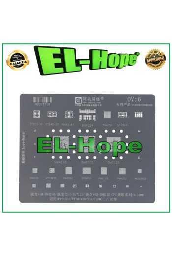 STENCIL LAYER AMAOE OV6 PER OPPO A32 / VIVO Y30 Y31 / IQ00-U1 U1X 720G-SM7125