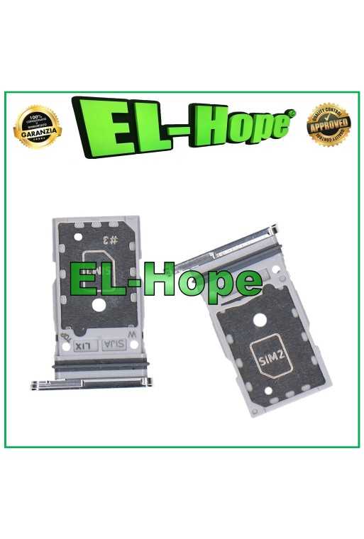 SLOT CARRELLO VANO DUAL SCHEDA NANO SIM SAMSUNG GALAXY S22 5G SM-S901 BIANCO SLOT CARRELLO VANO DUAL SCHEDA NANO SIM SAMSUNG GALAXY S22 5G SM-S901 BIANCO