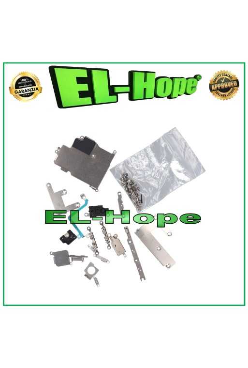 SET KIT COMPLETO VITI SUPPORTI STAFFE SCHERMATURE INTERNE PER IPHONE 12 PRO MAX SET KIT COMPLETO VITI SUPPORTI STAFFE SCHERMATURE INTERNE PER IPHONE 12 PRO MAX