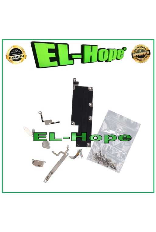 SET KIT COMPLETO VITI SUPPORTI STAFFE SCHERMATURE INTERNE PER IPHONE 15 PRO SET KIT COMPLETO VITI SUPPORTI STAFFE SCHERMATURE INTERNE PER IPHONE 15 PRO
