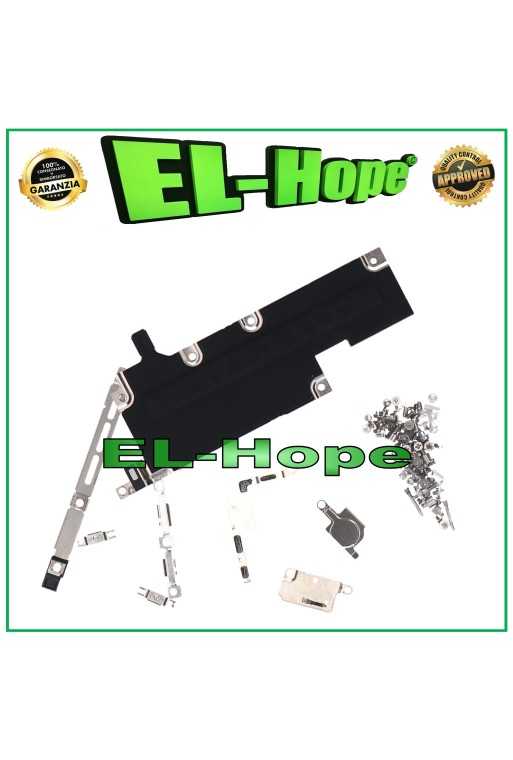 SET KIT COMPLETO VITI SUPPORTI STAFFE SCHERMATURE INTERNE PER IPHONE 15 PRO MAX SET KIT COMPLETO VITI SUPPORTI STAFFE SCHERMATURE INTERNE PER IPHONE 15 PRO MAX
