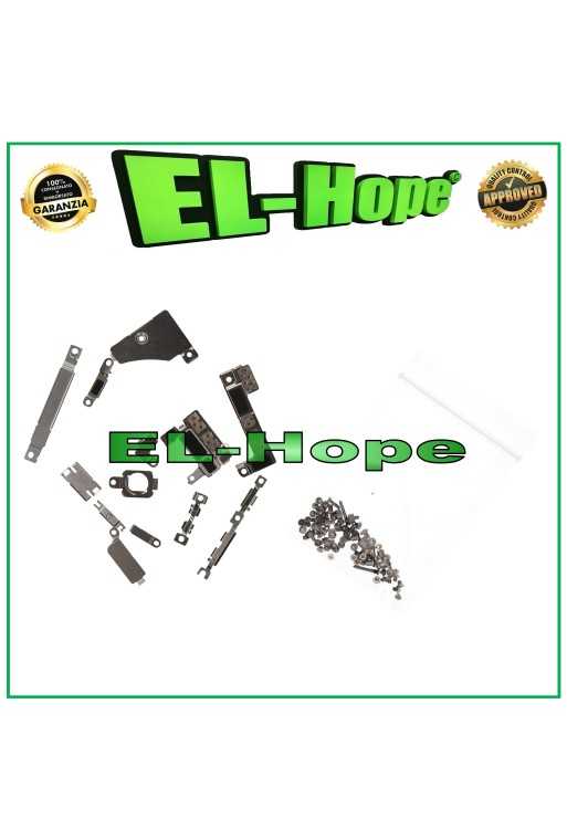 SET KIT COMPLETO VITI SUPPORTI STAFFE SCHERMATURE INTERNE PER IPHONE 15 SET KIT COMPLETO VITI SUPPORTI STAFFE SCHERMATURE INTERNE PER IPHONE 15