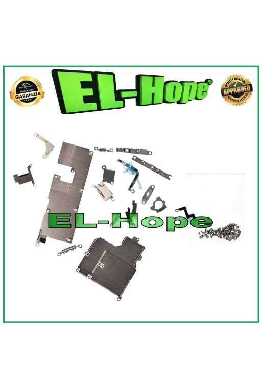 SET KIT COMPLETO VITI SUPPORTI STAFFE SCHERMATURE INTERNE PER IPHONE 14 PRO SET KIT COMPLETO VITI SUPPORTI STAFFE SCHERMATURE INTERNE PER IPHONE 14 PRO