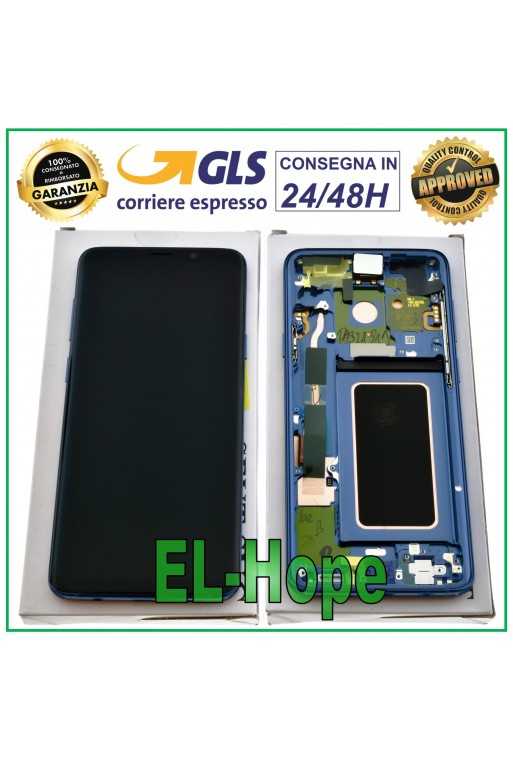DISPLAY LCD ORIGINALE SAMSUNG GALAXY S9+ SM-G965F PLUS TOUCH SCREEN CORAL BLU DISPLAY LCD ORIGINALE SAMSUNG GALAXY S9+ SM-G965F PLUS TOUCH SCREEN CORAL BLU