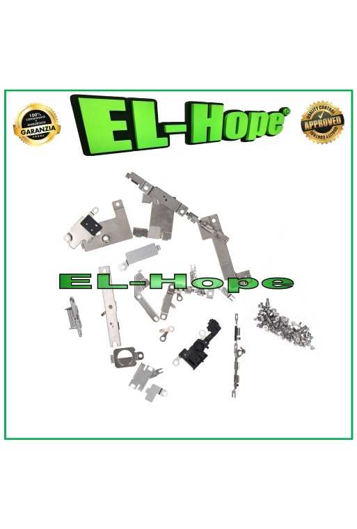 SET KIT COMPLETO VITI SUPPORTI STAFFE SCHERMATURE INTERNE PER IPHONE 14 SET KIT COMPLETO VITI SUPPORTI STAFFE SCHERMATURE INTERNE PER IPHONE 14