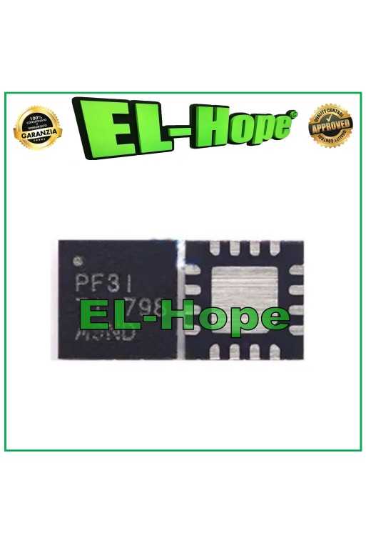 IC CHIP PF31 16 PIN DISPLAY LCD MICROSALDATURA SCHEDA MADRE PER SMARTPHONE IC CHIP PF31 16 PIN DISPLAY LCD MICROSALDATURA SCHEDA MADRE PER SMARTPHONE