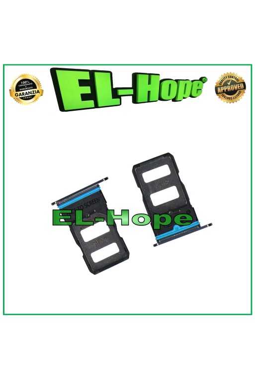 SLOT CARRELLO VANO SCHEDA NANO SIM PER XIAOMI Mi 10T /10T Pro REDMI K30S NERO SLOT CARRELLO VANO SCHEDA NANO SIM PER XIAOMI Mi 10T /10T Pro REDMI K30S NERO