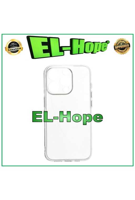 CUSTODIA PROTETTIVA CASE COVER TRASPARENTE PER IPHONE 15 PRO BUMPER TPU GEL CUSTODIA PROTETTIVA CASE COVER TRASPARENTE PER IPHONE 15 PRO BUMPER TPU GEL