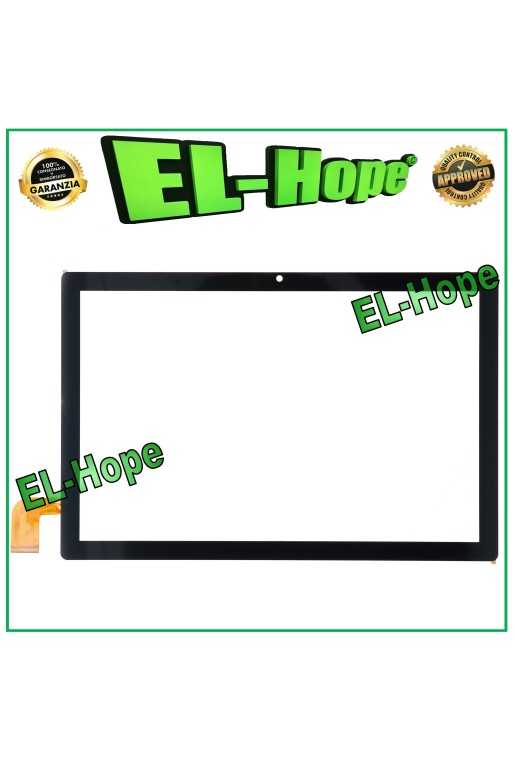 TOUCH SCREEN VETRO TABLET 10" MAJESTIC TAB 918 PRO 4G BIADESIVO NERO