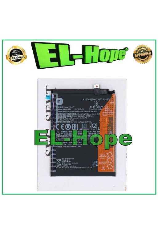 BATTERIA BM4Y ORIGINALE SERVICE XIAOMI POCO F3 Mi 11i / 11X PRO K40 4520 mAh BATTERIA BM4Y ORIGINALE SERVICE XIAOMI POCO F3 Mi 11i / 11X PRO K40 4520 mAh