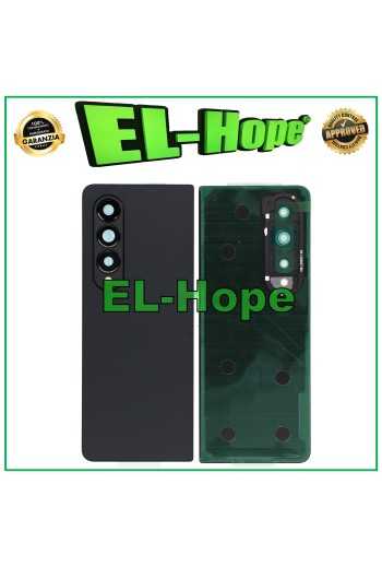 COPERCHIO BATTERIA POSTERIORE PER SAMSUNG GALAXY Z FOLD 4 5G SM-F936B CASE NERO