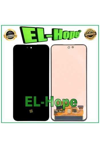 DISPLAY LCD OLED PER SAMSUNG GALAXY A55 5G SM-A556 A556B TOUCH SCREEN VETRO NERO