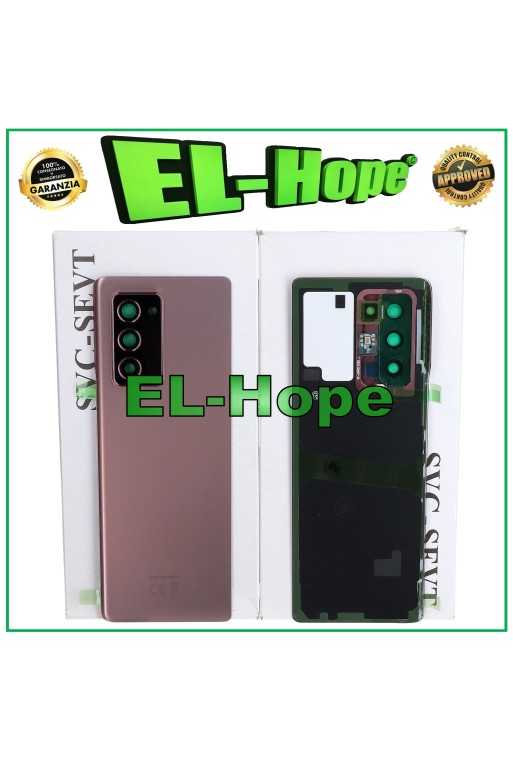 COPRI BATTERIA POSTERIORE ORIGINALE SAMSUNG GALAXY Z FOLD 2 5G SM-F916B BRONZO COPRI BATTERIA POSTERIORE ORIGINALE SAMSUNG GALAXY Z FOLD 2 5G SM-F916B BRONZO