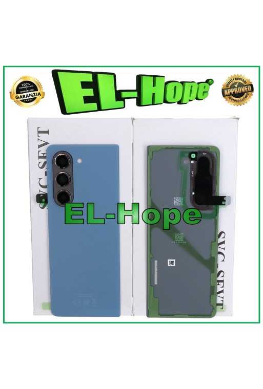COPERCHIO CASE POSTERIORE ORIGINALE SAMSUNG GALAXY Z FOLD 5 5G SM-F946B BLU COPERCHIO CASE POSTERIORE ORIGINALE SAMSUNG GALAXY Z FOLD 5 5G SM-F946B BLU