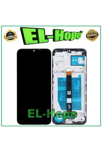 DISPLAY LCD + FRAME TOUCH SCREEN PER MOTOROLA MOTO ONE FUSION XT2073 VETRO NERO