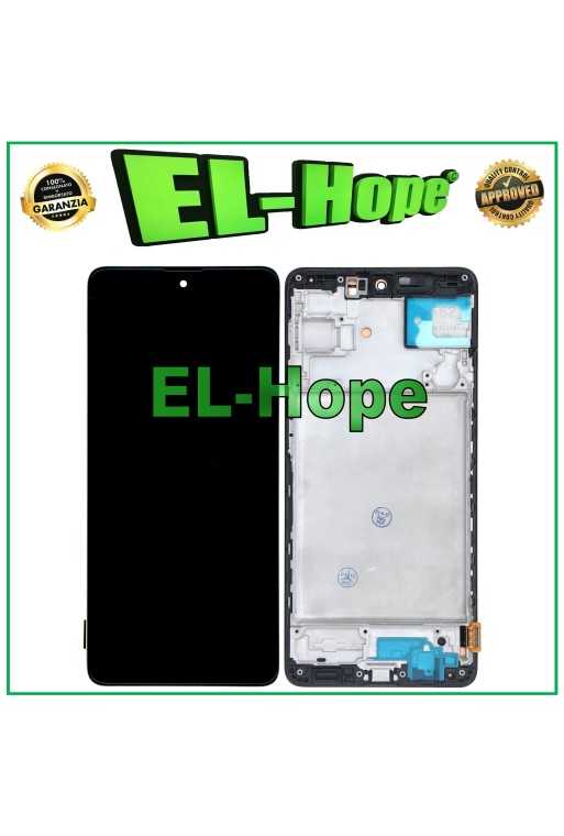 DISPLAY LCD TFT + FRAME PER SAMSUNG GALAXY M62 F62 SM-M625F TOUCH SCREEN NERO DISPLAY LCD TFT + FRAME PER SAMSUNG GALAXY M62 F62 SM-M625F TOUCH SCREEN NERO