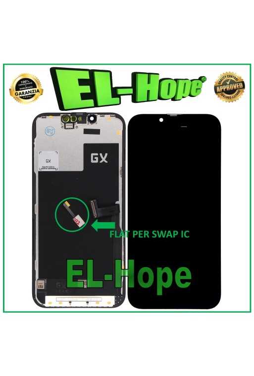DISPLAY LCD HARD OLED PER APPLE IPHONE 13 PRO TOUCH SCREEN VETRO GX ORIGINALE DISPLAY LCD HARD OLED PER APPLE IPHONE 13 PRO TOUCH SCREEN VETRO GX ORIGINALE