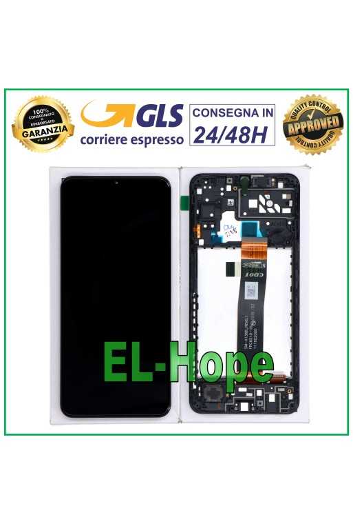 DISPLAY ORIGINALE FRAME SAMSUNG GALAXY A13 5G 2022 SM-A136 U/B TOUCH FLAT CDOT DISPLAY ORIGINALE FRAME SAMSUNG GALAXY A13 5G 2022 SM-A136 U/B TOUCH FLAT CDOT