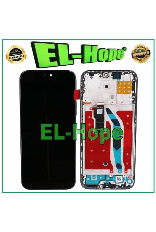 DISPLAY OLED + FRAME PER HONOR 200 LITE LILY-N31C TOUCH VETRO LCD SCHERMO NERO DISPLAY OLED + FRAME PER HONOR 200 LITE LILY-N31C TOUCH VETRO LCD SCHERMO NERO