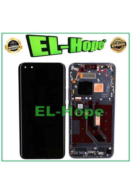 DISPLAY LCD OLED + FRAME PER HONOR MAGIC 5 PRO PGT-AN10 N19 TOUCH SCREEN NERO DISPLAY LCD OLED + FRAME PER HONOR MAGIC 5 PRO PGT-AN10 N19 TOUCH SCREEN NERO