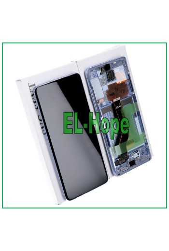 DISPLAY LCD FRAME ORIGINALE SAMSUNG GALAXY S20+ PLUS SM-G985 G986 TOUCH PURPLE