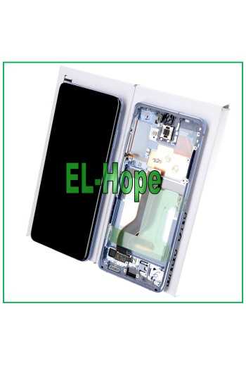 DISPLAY LCD FRAME ORIGINALE SAMSUNG GALAXY S20+ PLUS SM-G985 G986 TOUCH PURPLE