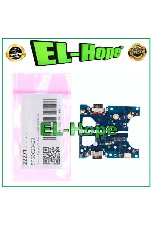 CONNETTORE DI RICARICA DOCK ORIGINALE SERVICE MOTOROLA MOTO G22 XT2231 CONNETTORE DI RICARICA DOCK ORIGINALE SERVICE MOTOROLA MOTO G22 XT2231