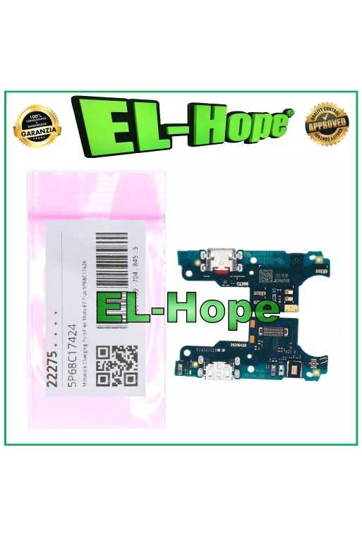 CONNETTORE DI RICARICA DOCK ORIGINALE SERVICE MOTOROLA MOTO E7 PLUS XT2081 CONNETTORE DI RICARICA DOCK ORIGINALE SERVICE MOTOROLA MOTO E7 PLUS XT2081