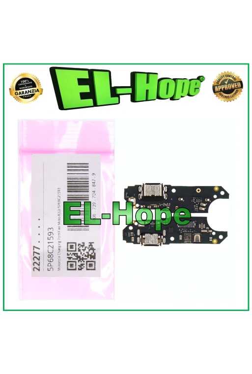 CONNETTORE DI RICARICA DOCK ORIGINALE SERVICE MOTOROLA MOTO E22 E22i XT2239 CONNETTORE DI RICARICA DOCK ORIGINALE SERVICE MOTOROLA MOTO E22 E22i XT2239
